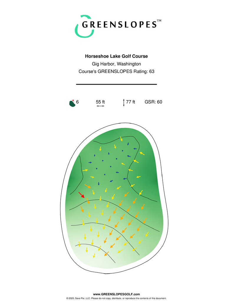 Horseshoe Lake Golf Course Gig Harbor GREENSLOPES Golf