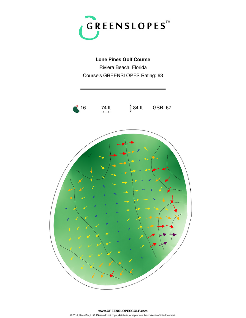 Lone Pines Golf Course GREENSLOPES Golf