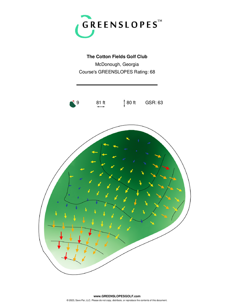 The Cotton Fields Golf Club McDonough GREENSLOPES Golf