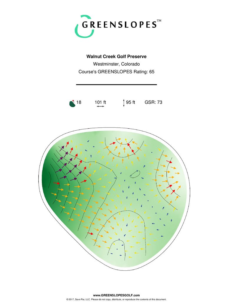Walnut Creek Golf Preserve Westminster GREENSLOPES Golf
