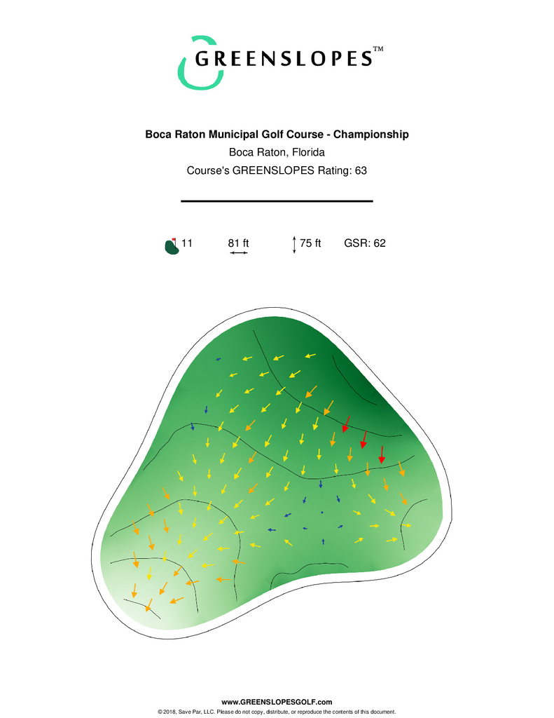 Boca Raton Municipal Golf Course - Championship – GREENSLOPES Golf