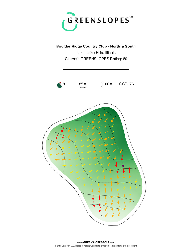 Boulder Ridge Course Map Boulder Ridge Country Club (27-hole) - Lake in the Hills – GREENSLOPES Golf