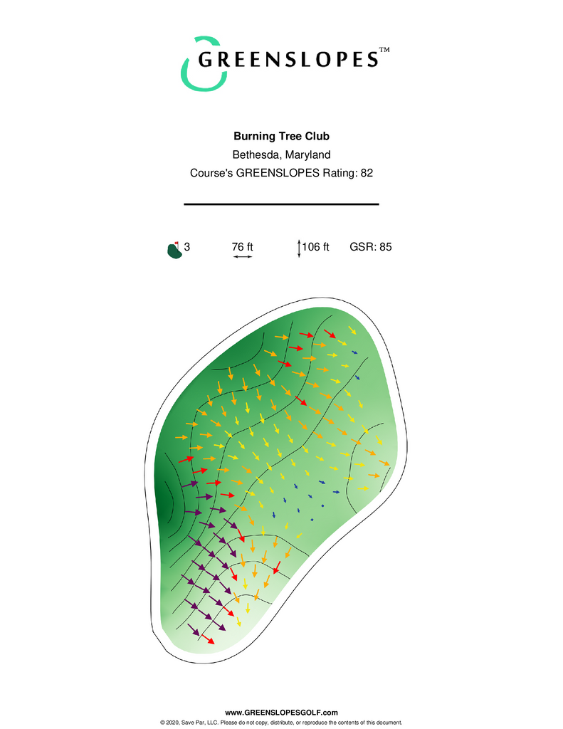 Burning Tree Club Bethesda GREENSLOPES Golf