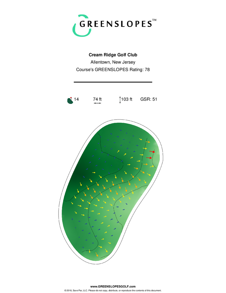 Cream Ridge Golf Club - Allentown – GREENSLOPES Golf