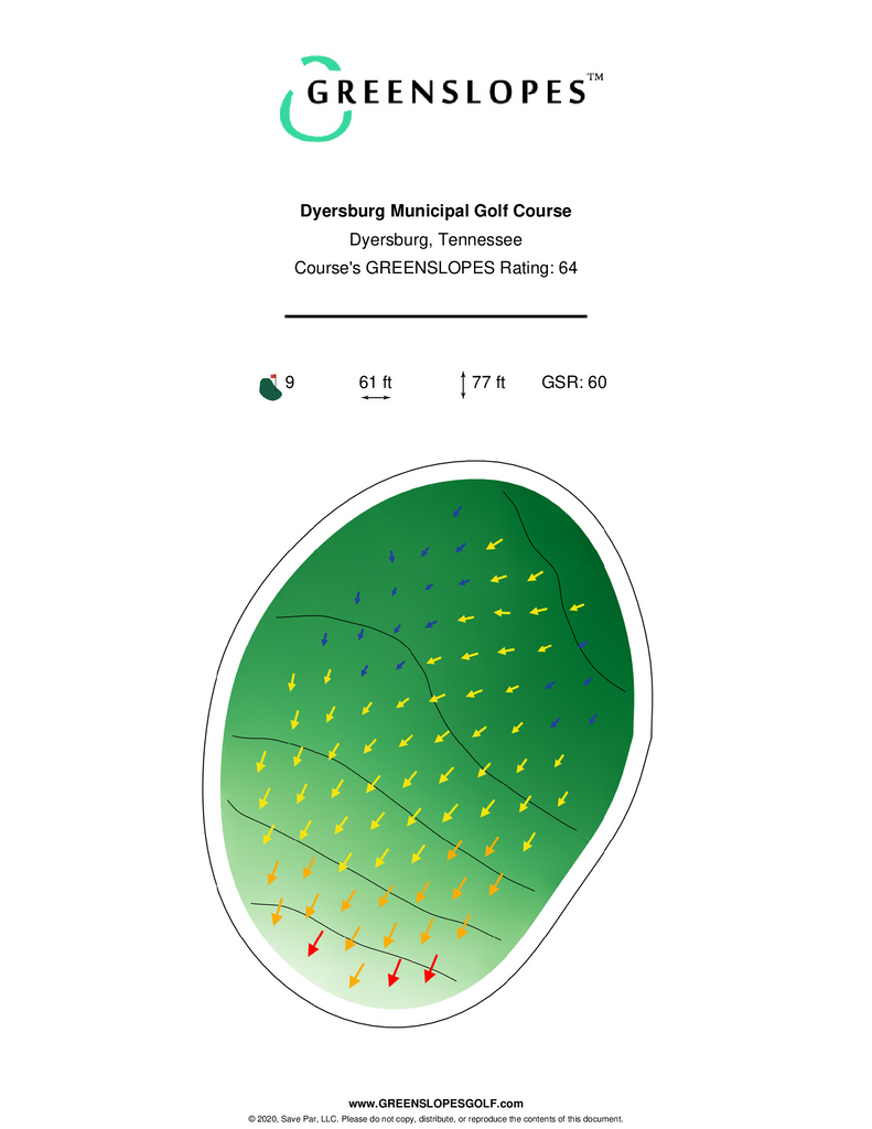 Dyersburg Municipal Golf Course Dyersburg GREENSLOPES Golf