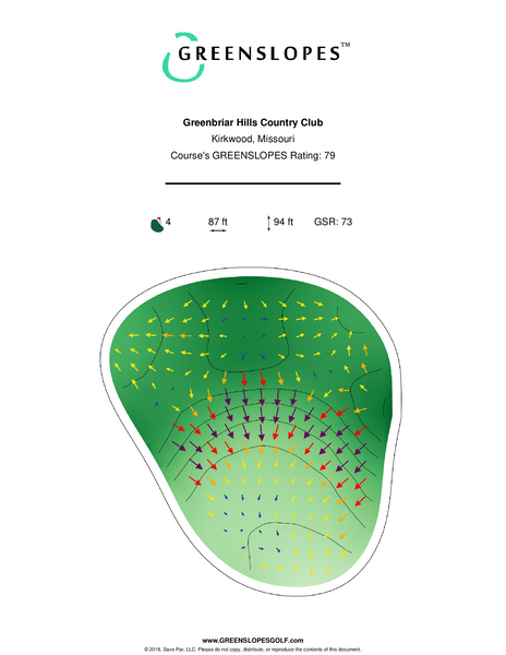Greenbriar Hills Country Club - Kirkwood – GREENSLOPES Golf