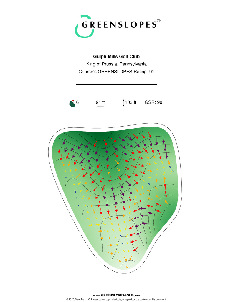 Gulph Mills Golf Club King of Prussia GREENSLOPES Golf