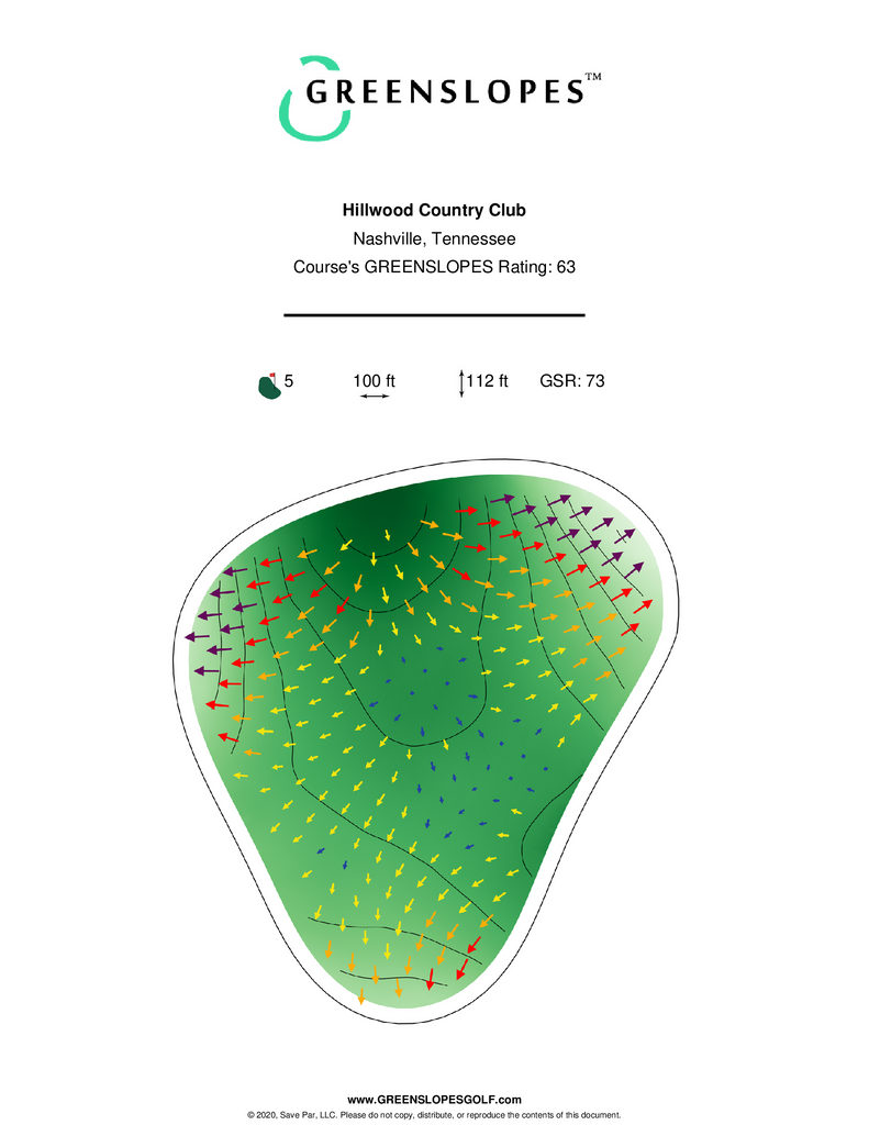 Hillwood Country Club Nashville GREENSLOPES Golf