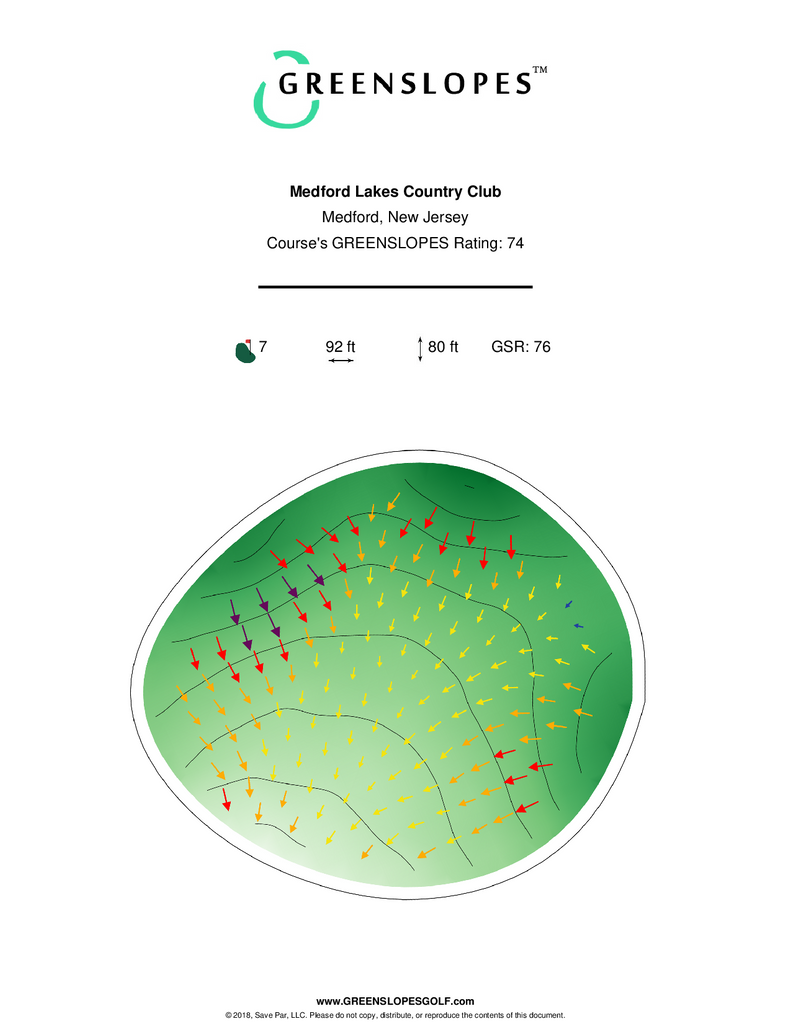 Medford Lakes Country Club Medford GREENSLOPES Golf