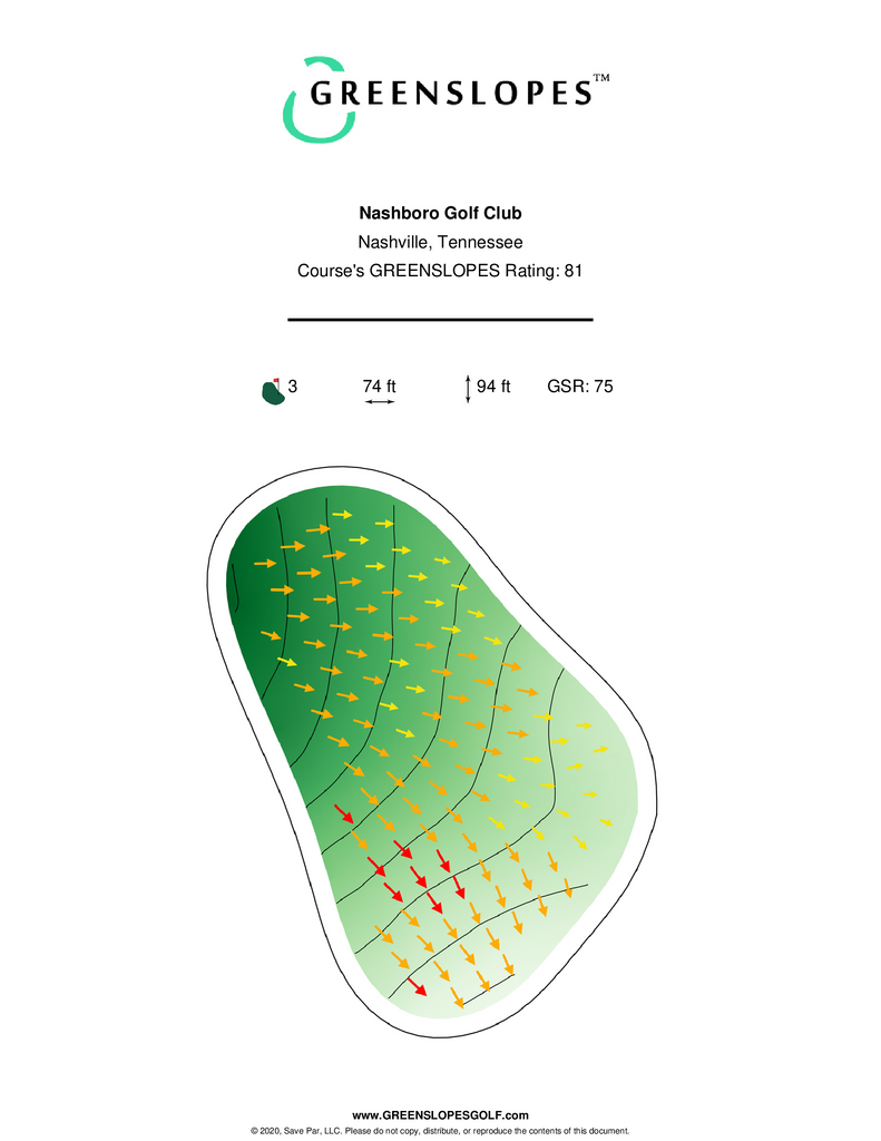 Nashboro Golf Club Nashville GREENSLOPES Golf