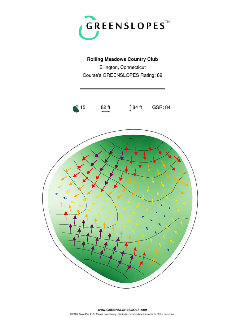 Rolling Meadows Country Club Ellington GREENSLOPES Golf