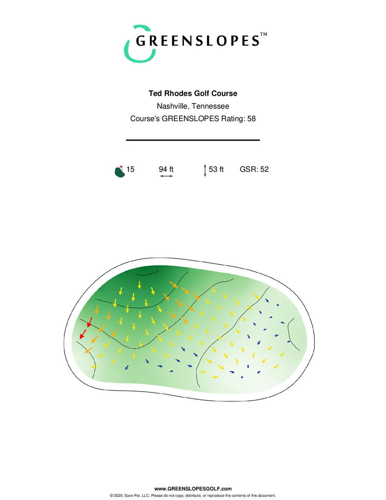 Ted Rhodes Golf Course - Nashville – GREENSLOPES Golf
